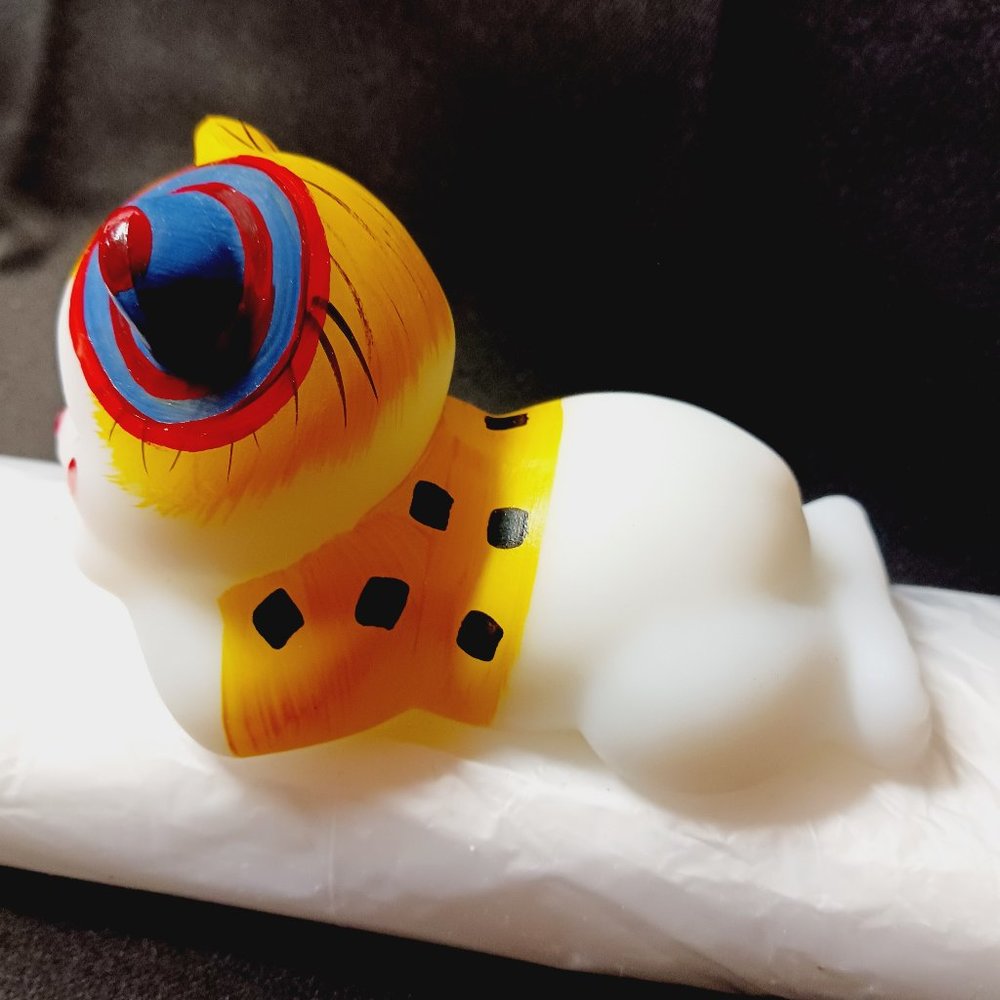 2003 Fenton Glass Centennial Countdown Hand Painted Clown Bear Signed Anderson - Picture 3 of 6